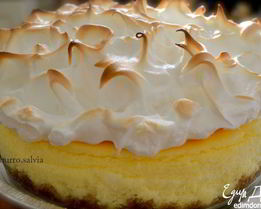 Лимонный чизкейк с меренгой