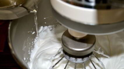 лимонный чизкейк с меренгой