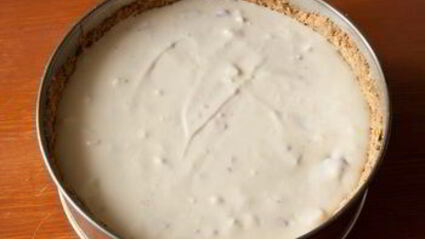 малиновый чизкейк с белым шоколадом