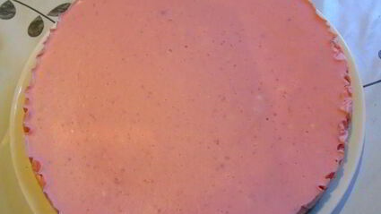 малиновый чизкейк с двумя видами шоколада