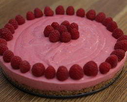 Малиновый чизкейк