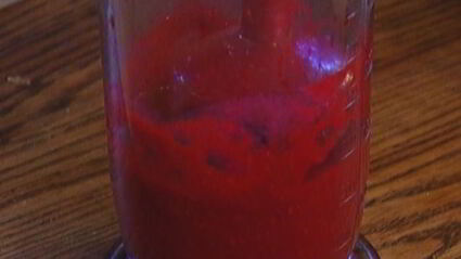 малиновый чизкейк