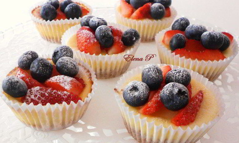 Рецепт мини-чизкейков