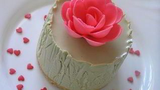 Мятный мини-чизкейк