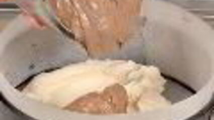 шоколадный мраморный чизкейк