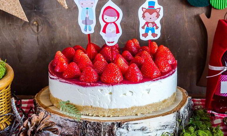 Рецепт сливочного чизкейка с клубникой