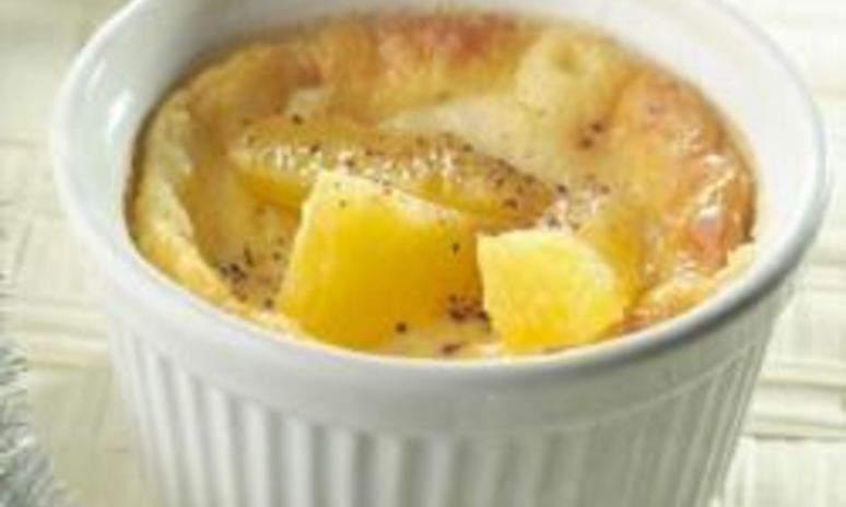 Рецепт творожных чизкейков с фруктами