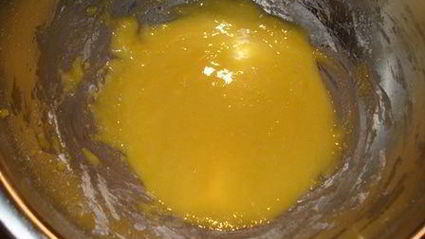 воздушный перевернутый чизкейк с апельсином и лимоном