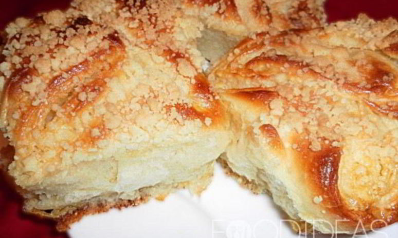 Рецепт дрожжевых слоек