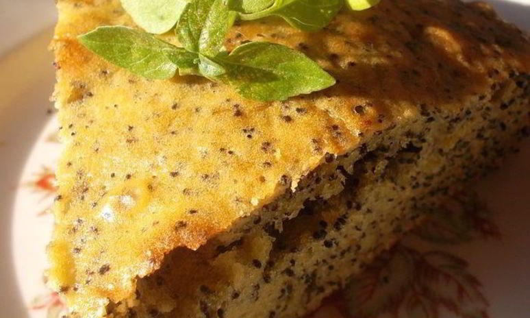 Рецепт апельсинова-макового кекс