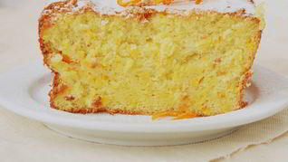 Апельсиновый кекс с изюмом