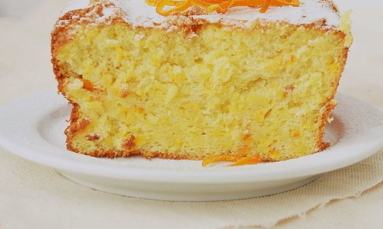 Рецепт апельсинового кекса с изюмом