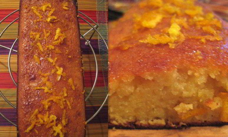 Рецепт апельсинового кекса с пропиткой