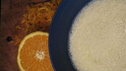 апельсиновый кекс с пропиткой