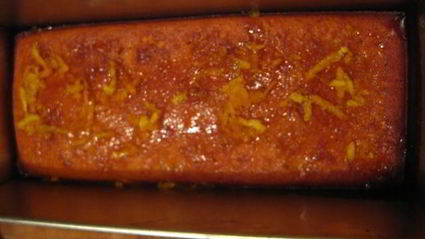 апельсиновый кекс с пропиткой