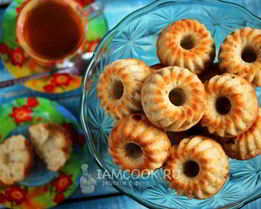 Бананово-апельсиновые кексы