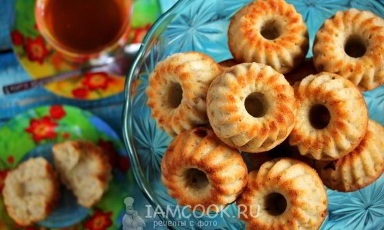 Рецепт бананова-апельсиновых кексы