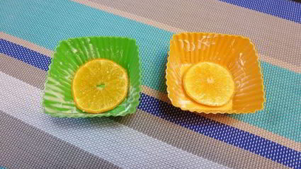 бананово-мандариновые кексы