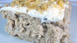 Банановый кекс на сметане