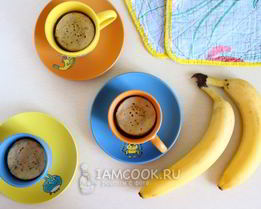 Банановый кекс в микроволновке за 5 минут