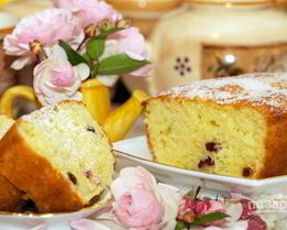 Быстрый творожный кекс