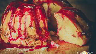 Газированный кекс