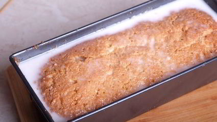 кекс кокосовый новогодний