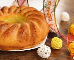 Кекс молочный с черносливом