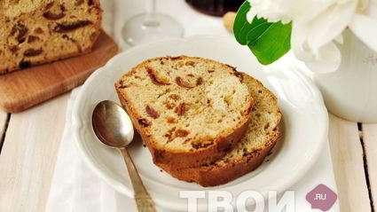 кекс на чае с бергамотом