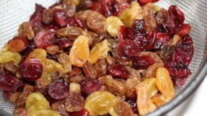 кекс рождественский с сухофруктами