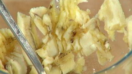 кекс с бананом на полдник