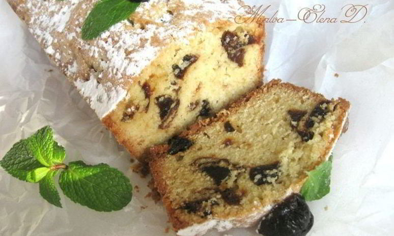 Рецепт кекса с черносливом