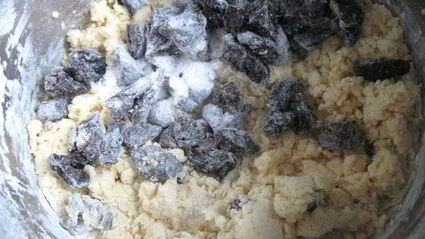 кекс с черносливом