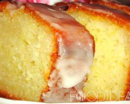 Кекс с лимоном