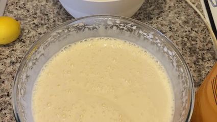 кекс с малиной