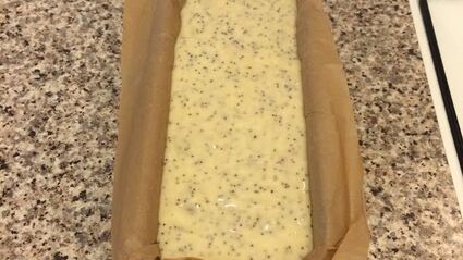 кекс с малиной