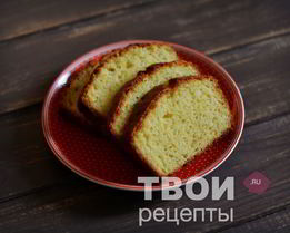 Кекс с творогом