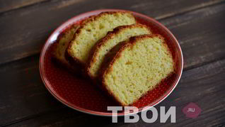 Кекс с творогом