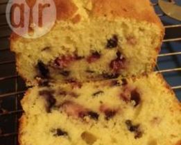 Кекс с ягодами