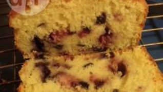 Кекс с ягодами