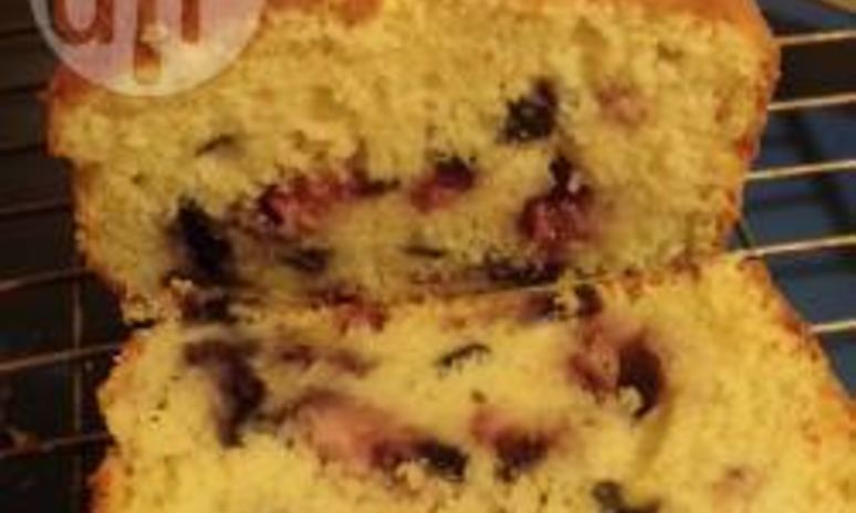 Рецепт кекса с ягодами