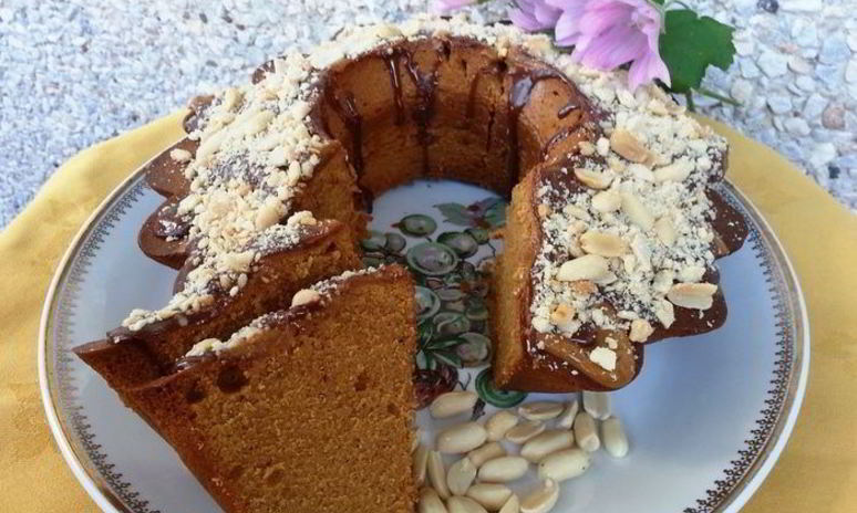 Рецепт кекса сникерс