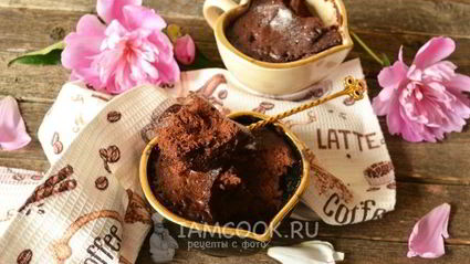 кекс в микроволновке за 3 минуты