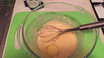 кексики с черничным джемом