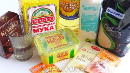 кексы с кусочками белого шоколада