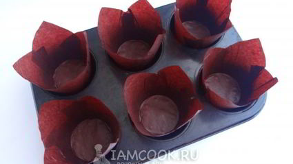 кексы с кусочками белого шоколада