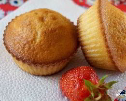 Кексы с вареньем