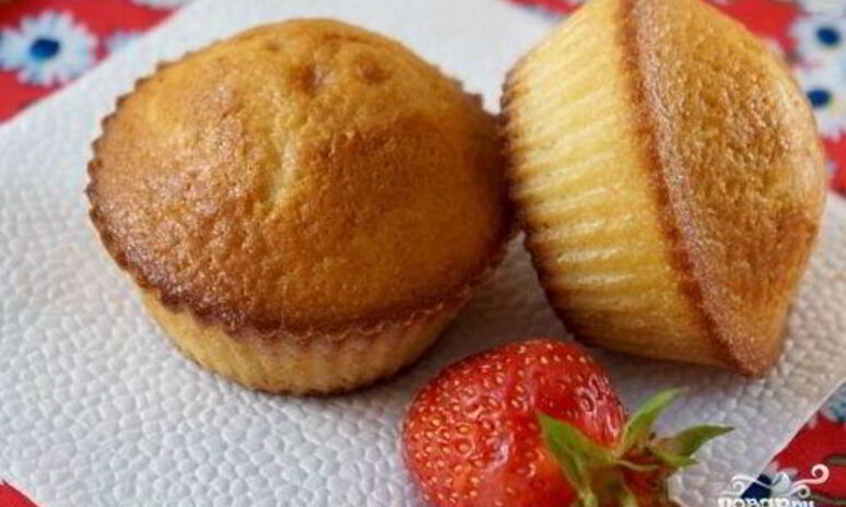 Рецепт кексов с вареньем