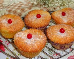 Классические кексы в формочках