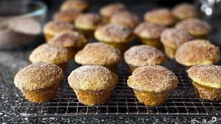 Мини-кексы с корицей и коричневым маслом